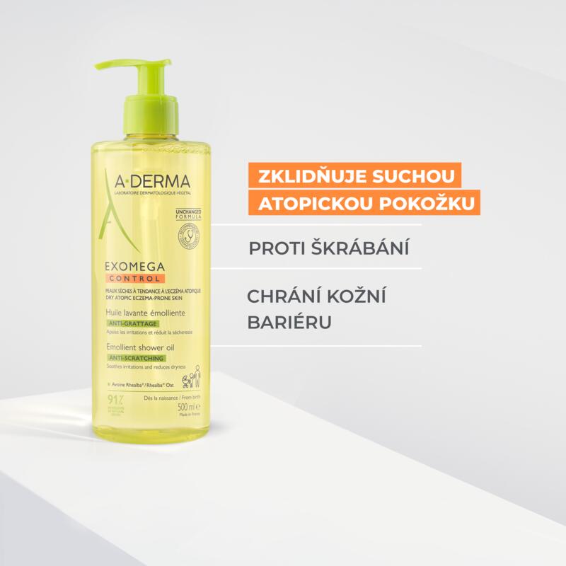 Zvláčňující sprchový olej PROTI ŠKRÁBÁNÍ