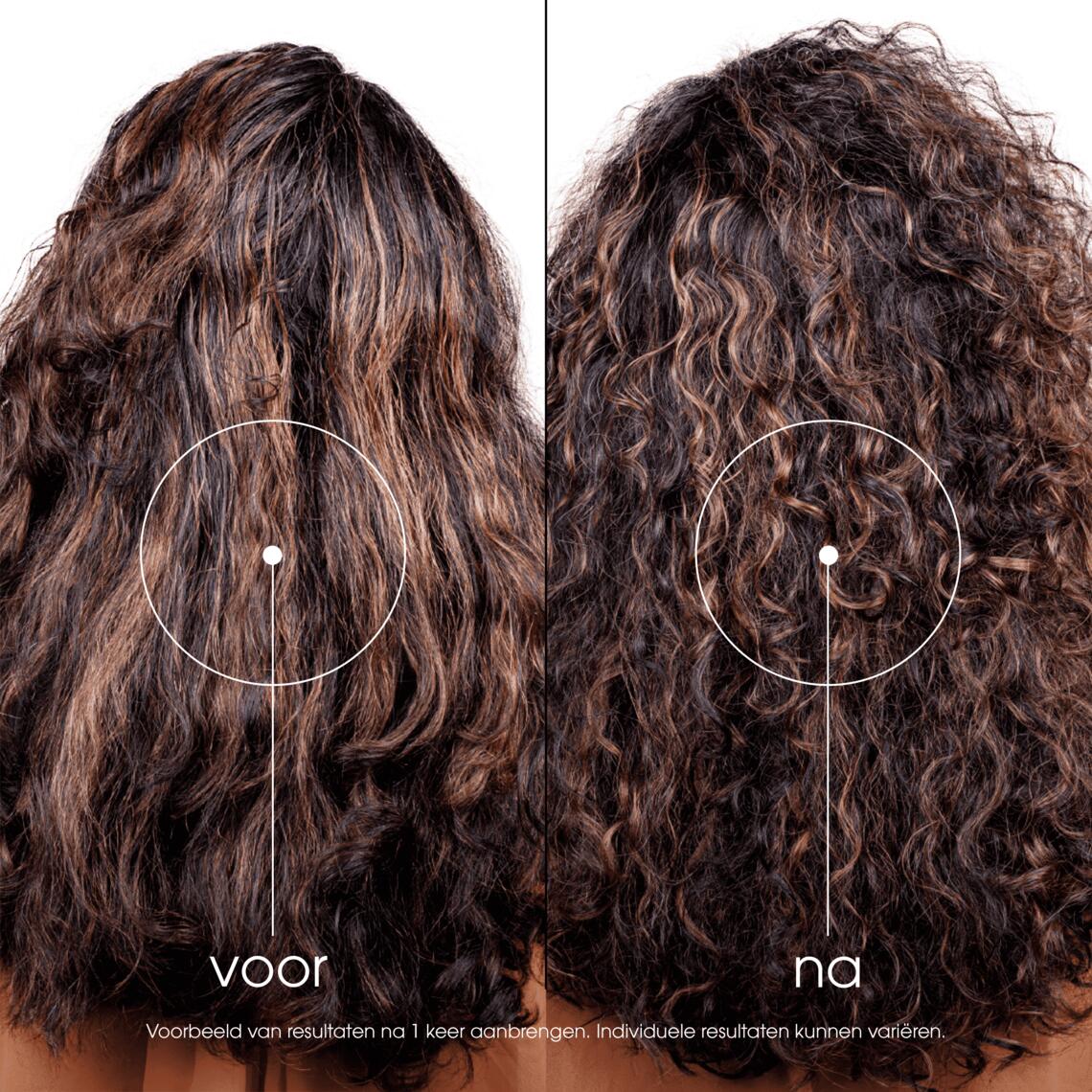 Resultaten HERSTEL Cica Regenererende en antibreuk shampoo