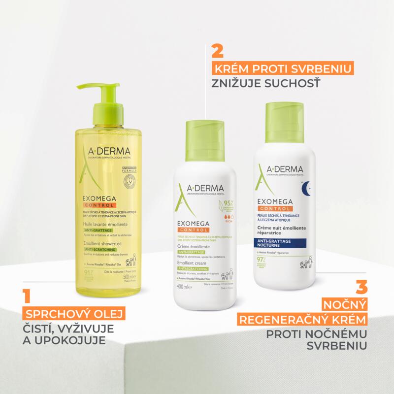 Zvláčňujúci umývací olej proti škrabaniu