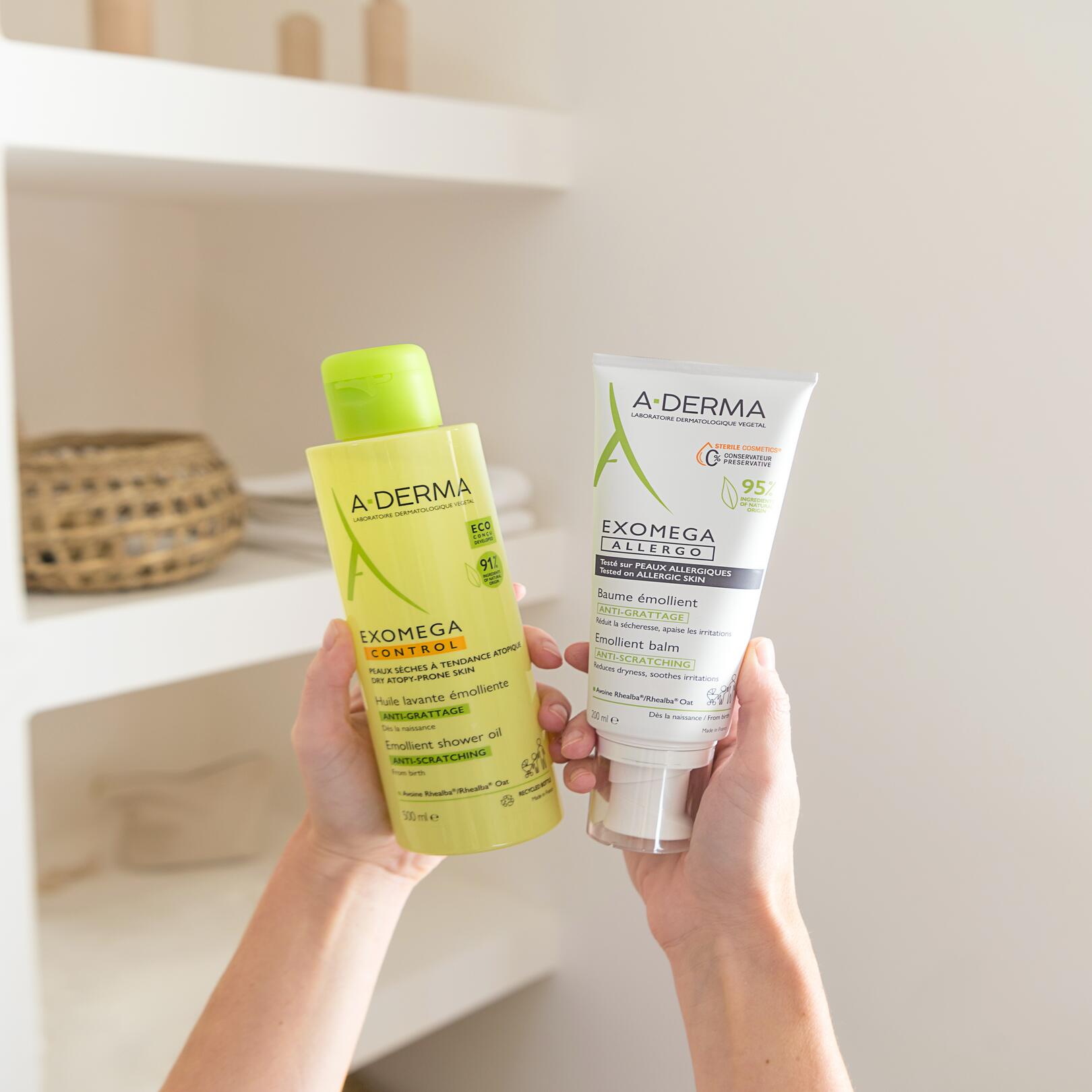 EXOMEGA ALLERGO - BÁLSAMO EMOLIENTE DE COSMÉTICA ESTÉRIL