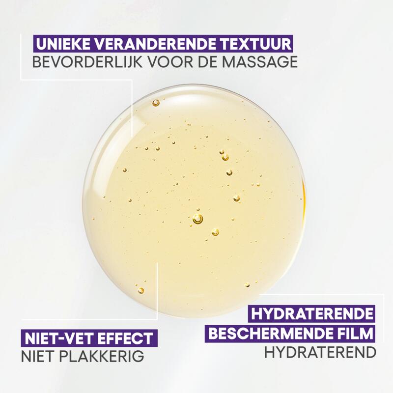 Massagegel-olie tegen vlekken