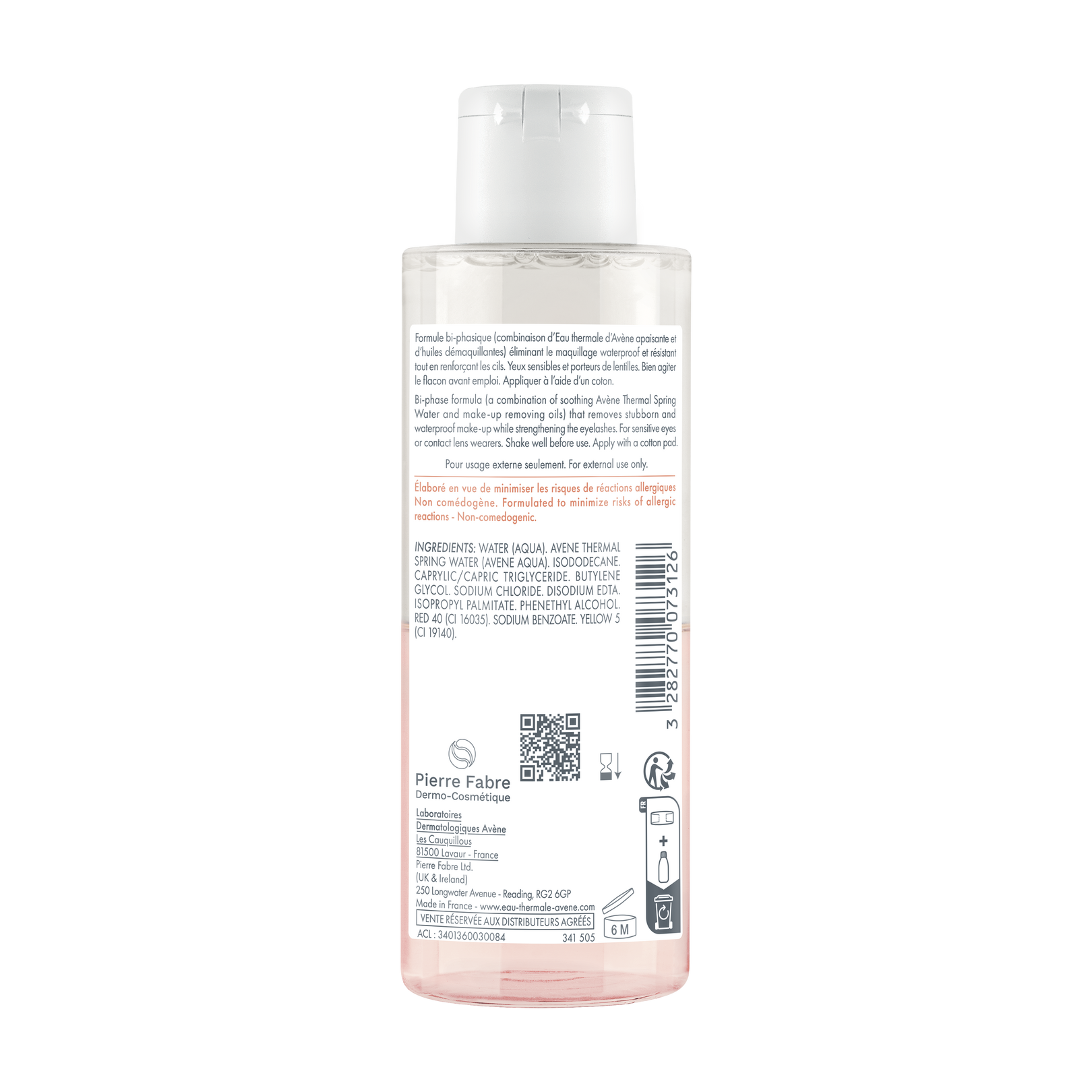 LES ESSENTIELS Démaquillant yeux intense