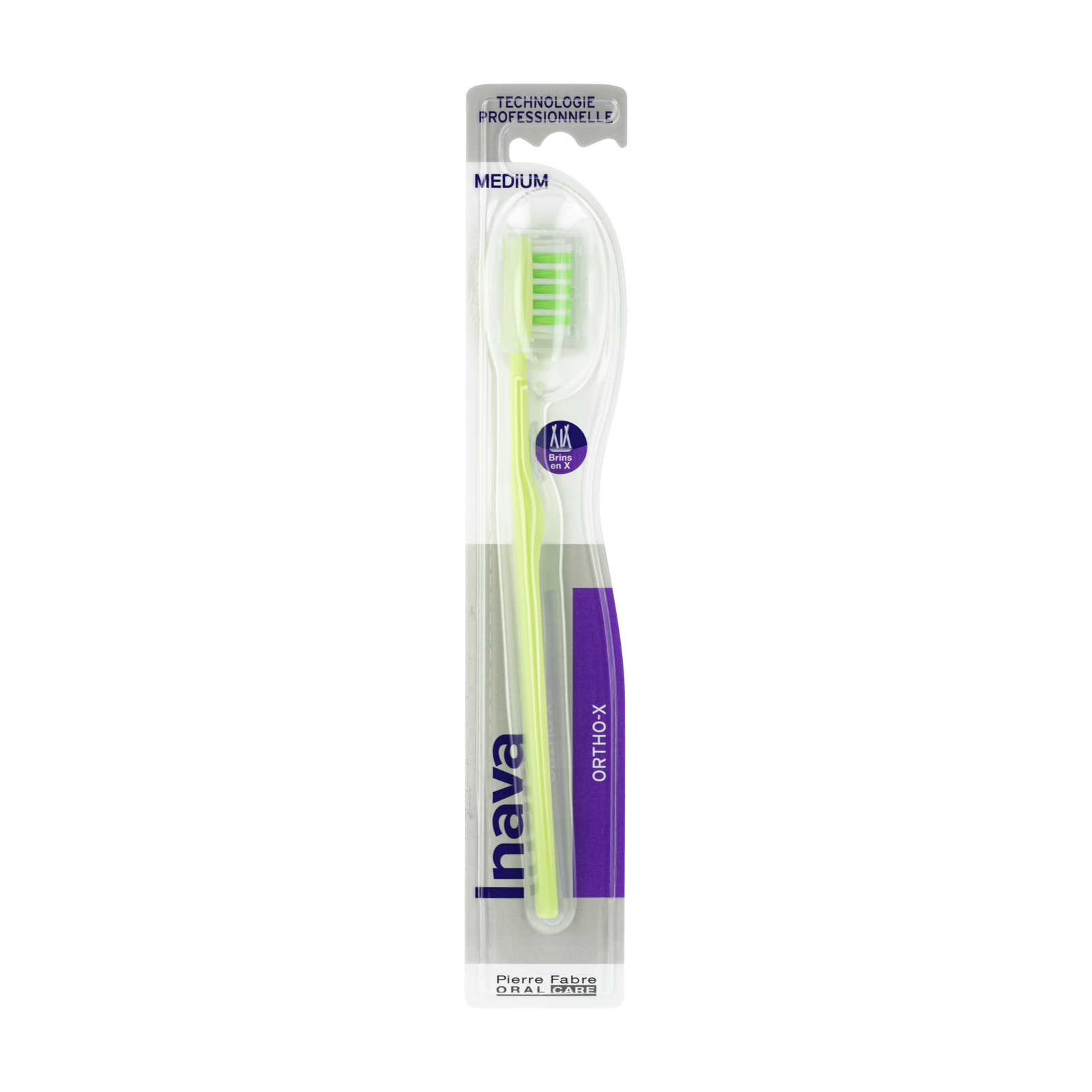 Inava Ortho X - brosse à dents orthodontique