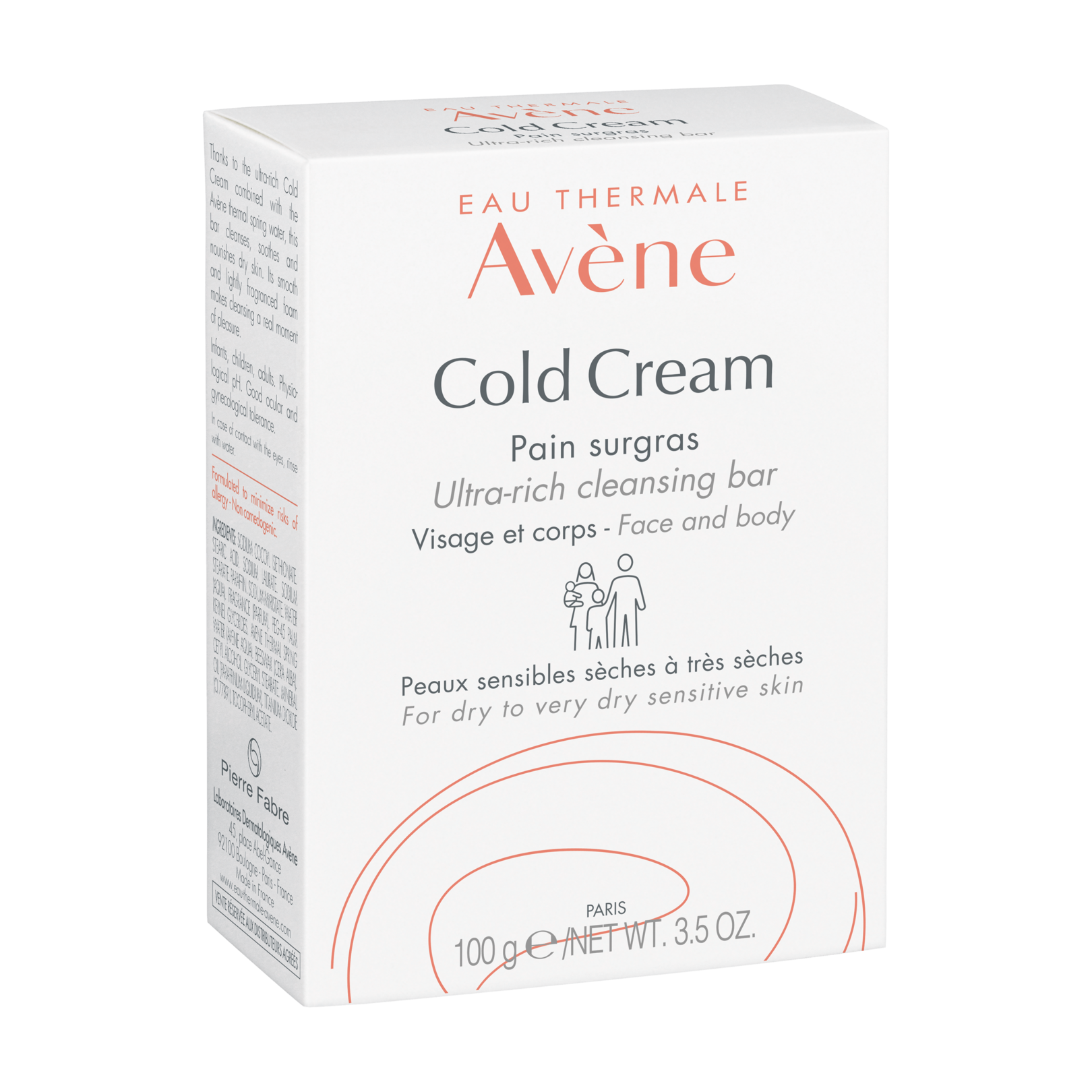 Bébé savon surgras Cold Cream 100g est un produit d'hygiène