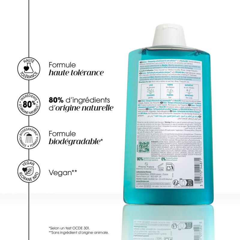 Shampoing à la Menthe aquatique BIO