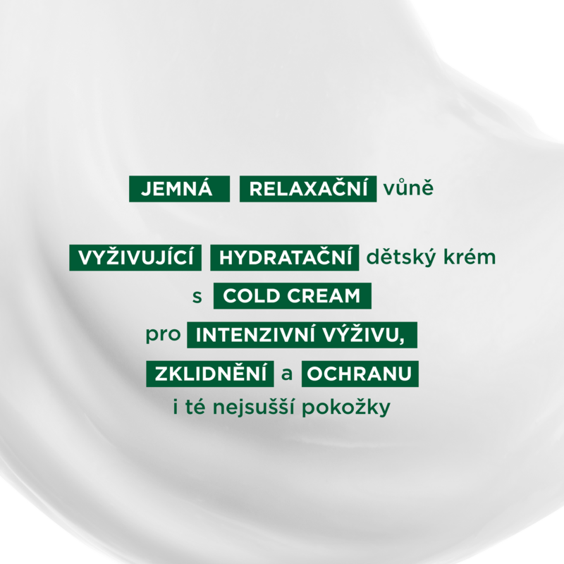 Výživný krém s Cold Cream