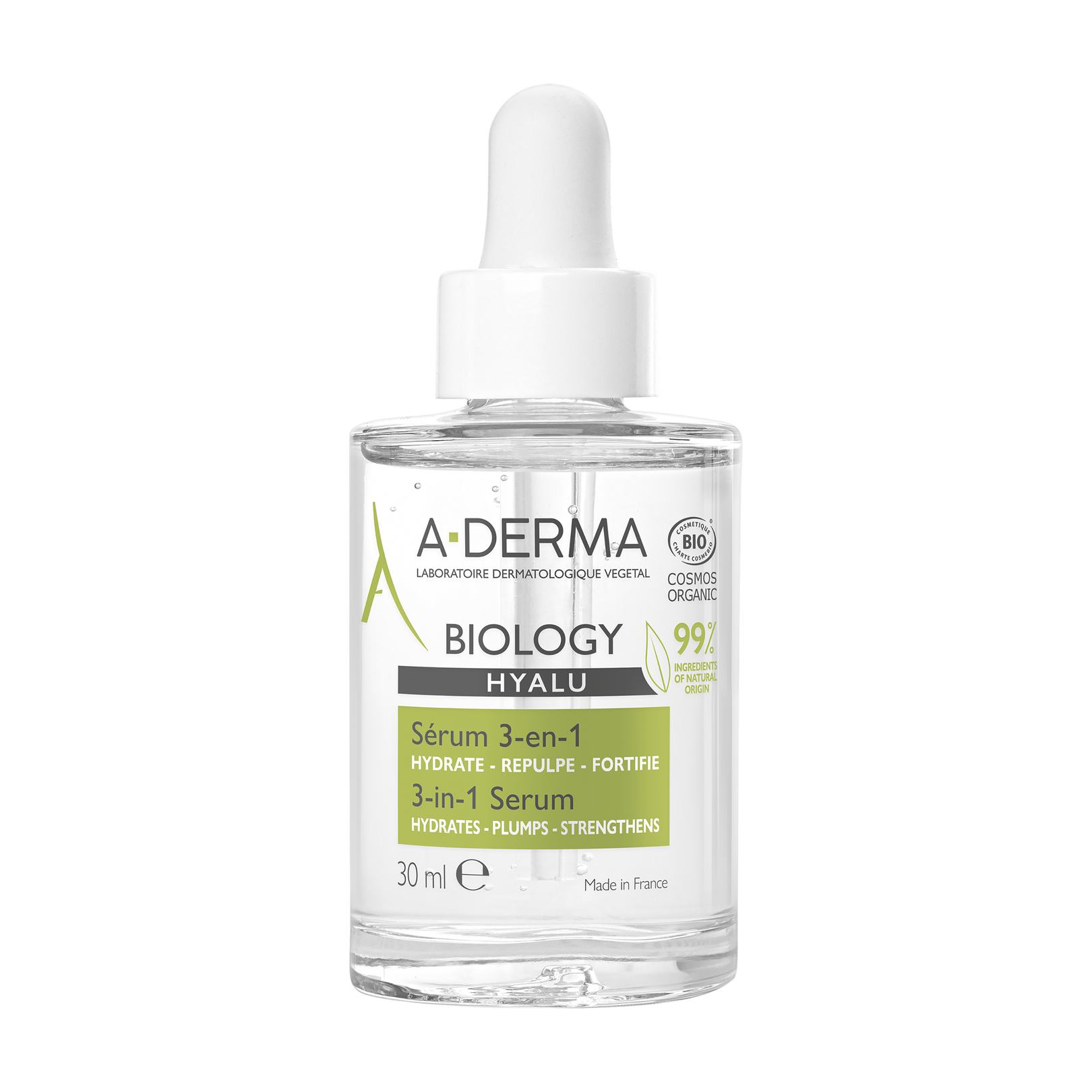 Sérum 3-en-1 à l'acide hyaluronique