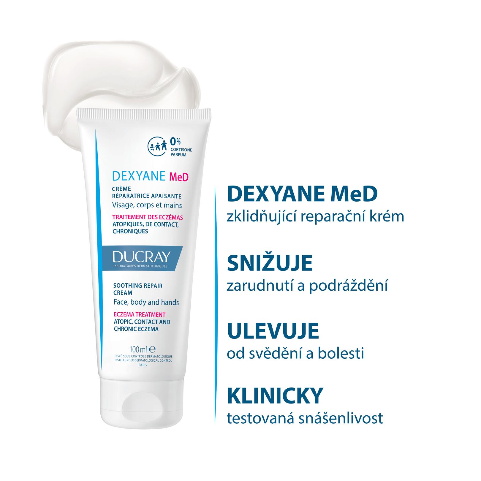 DEXYANE MED Zklidňující reparační krém