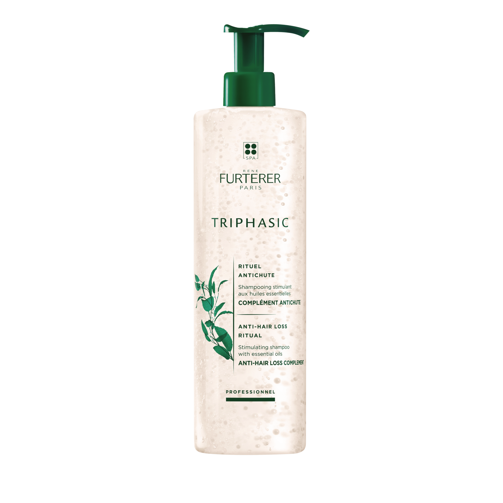 Triphasic Stimulierendes Shampoo mit ätherischen Ölen - Ergänzende Pflege bei Haarausfall 