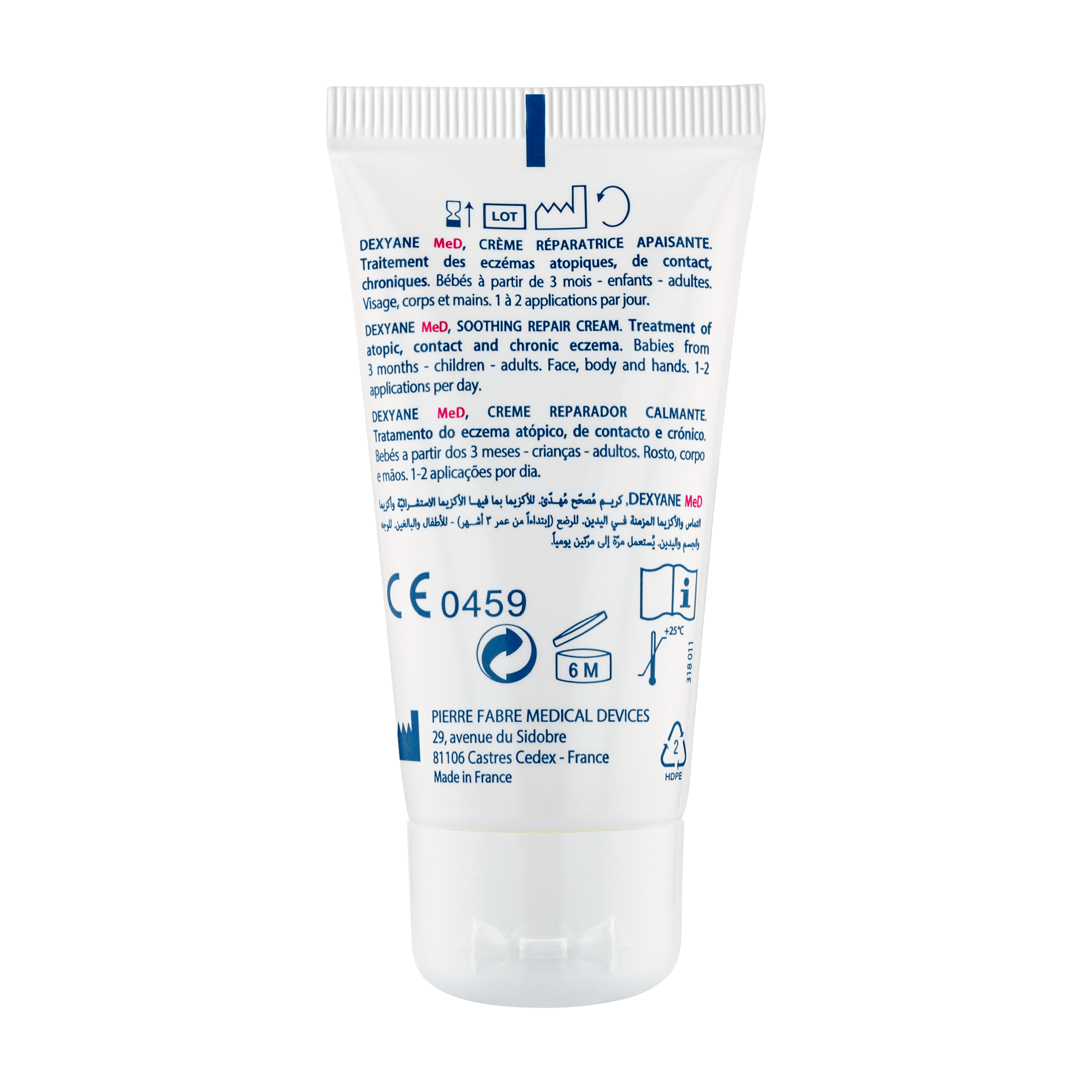 Crema reparadora calmante