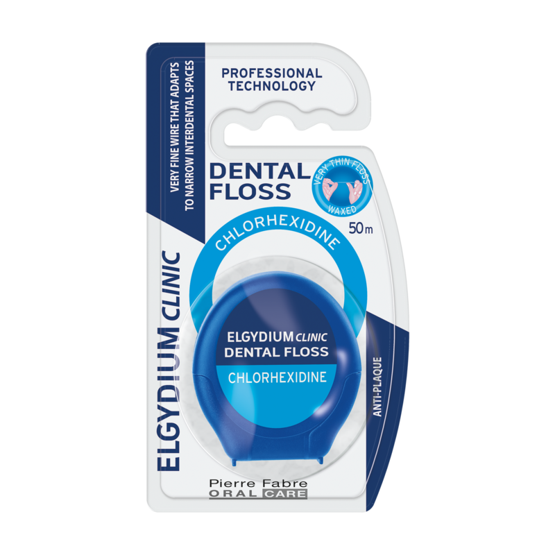 ELGYDIUM Clinic Fio Dentário com Cloro-hexidina