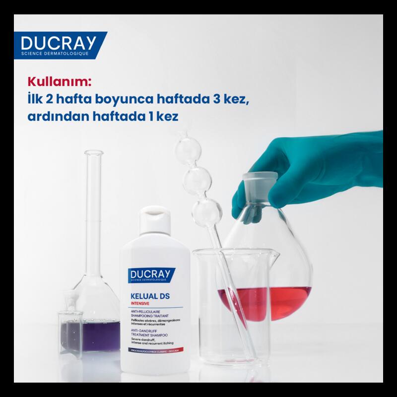 Kelual DS Intensive İnatçı, Yoğun ve Tekrarlayan Kepek Karşıtı Şampuan