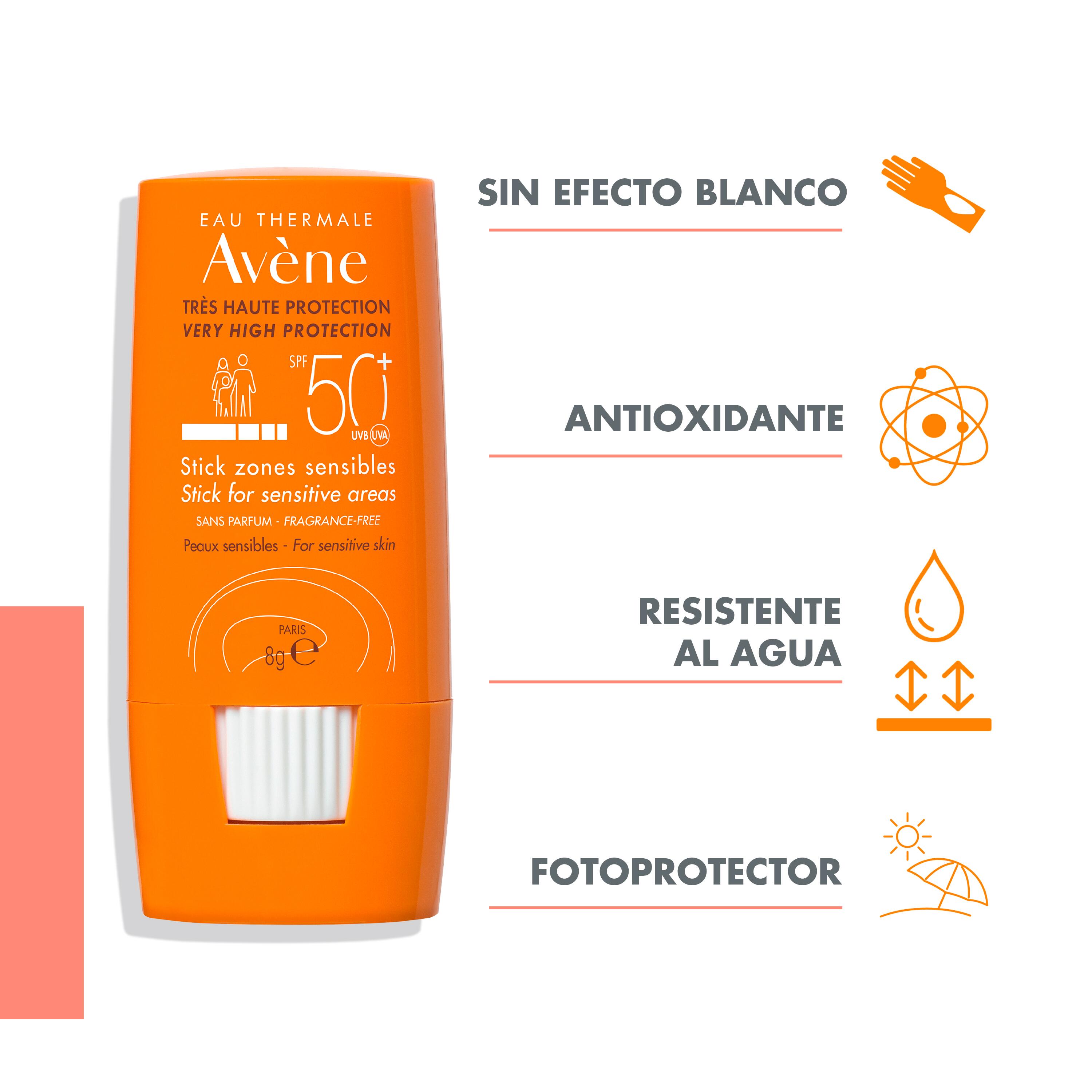 Stick zonas sensibles SPF 50+ 