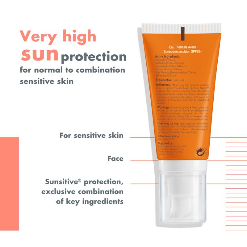 Sunscreen Emulsion Face SPF 50+