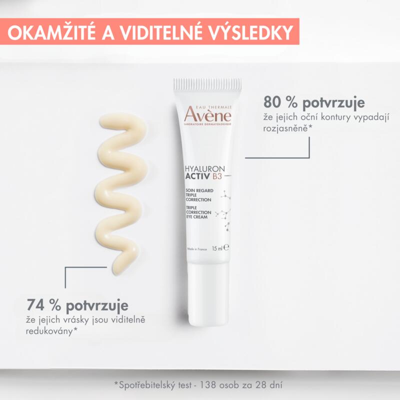 Oční krém s trojitým účinkem