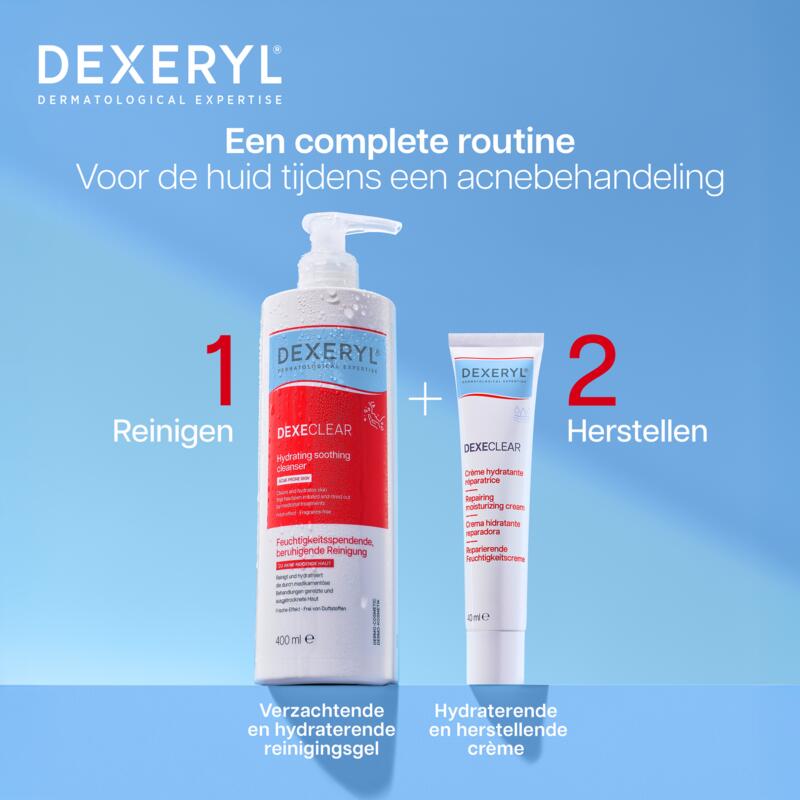 Dexeclear Hydraterende en Herstellende Crème