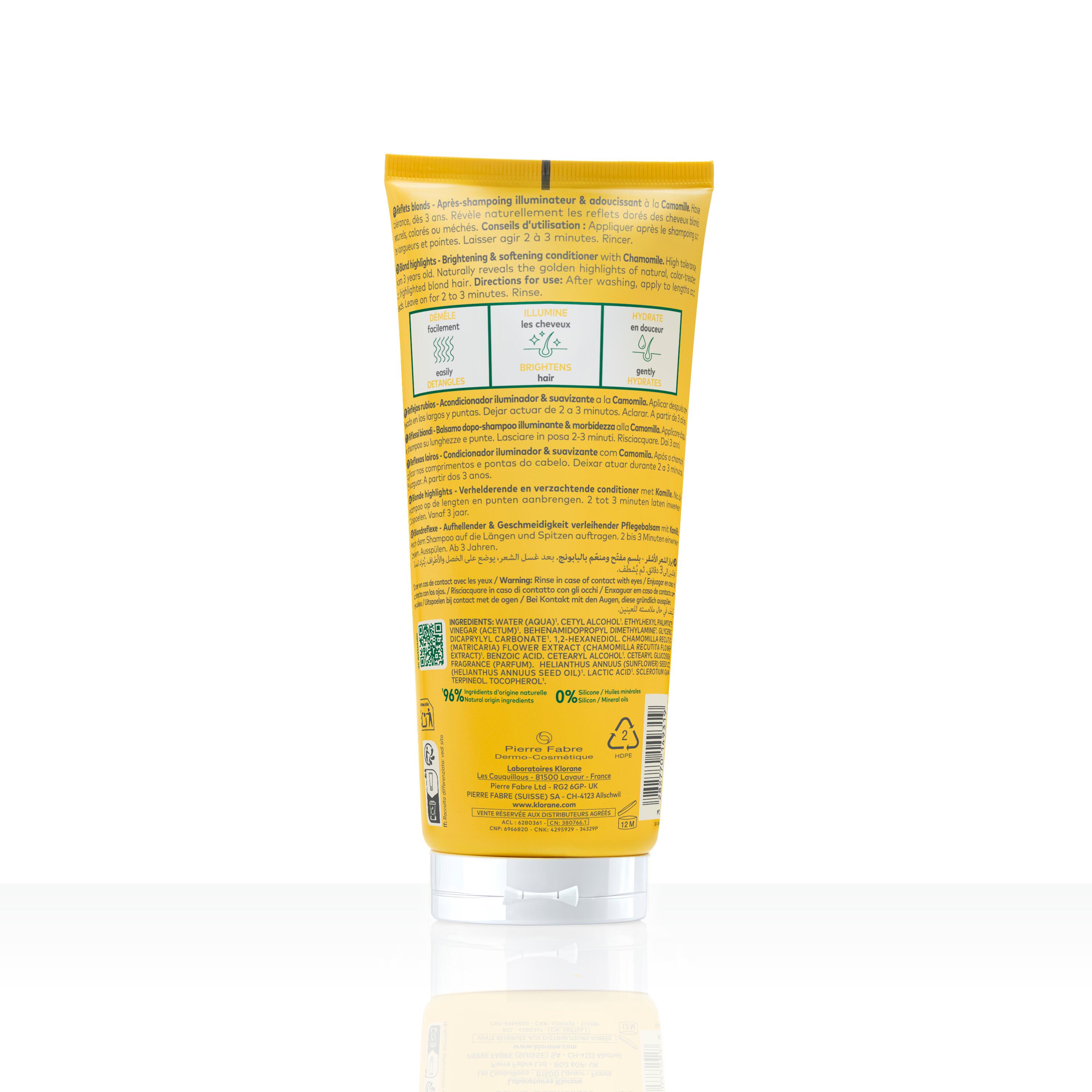 REFLETS BLONDS Après-Shampoing illuminateur et adoucissant