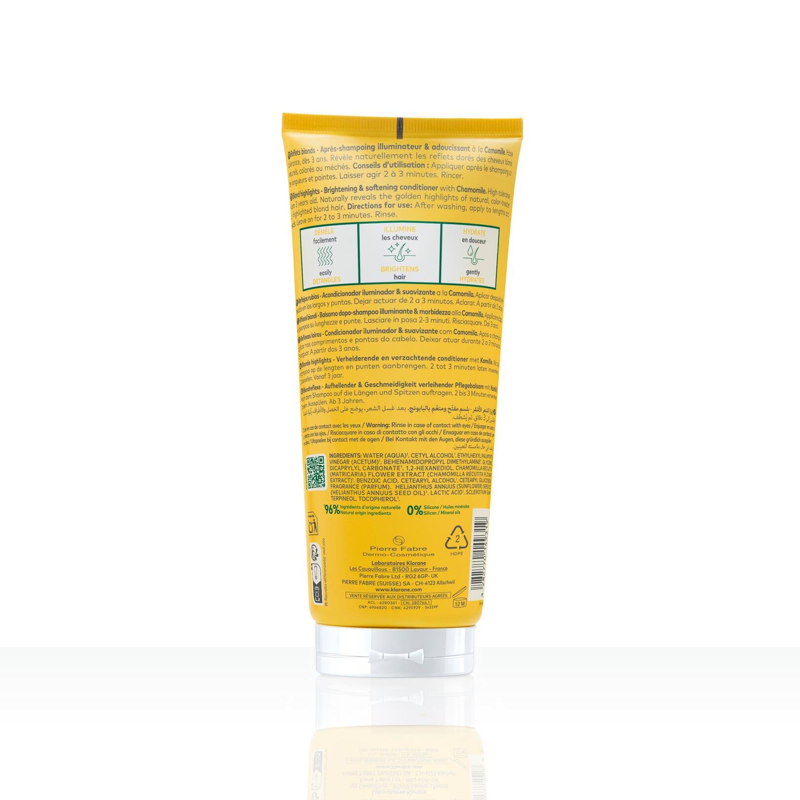 REFLETS BLONDS Après-Shampoing illuminateur et adoucissant