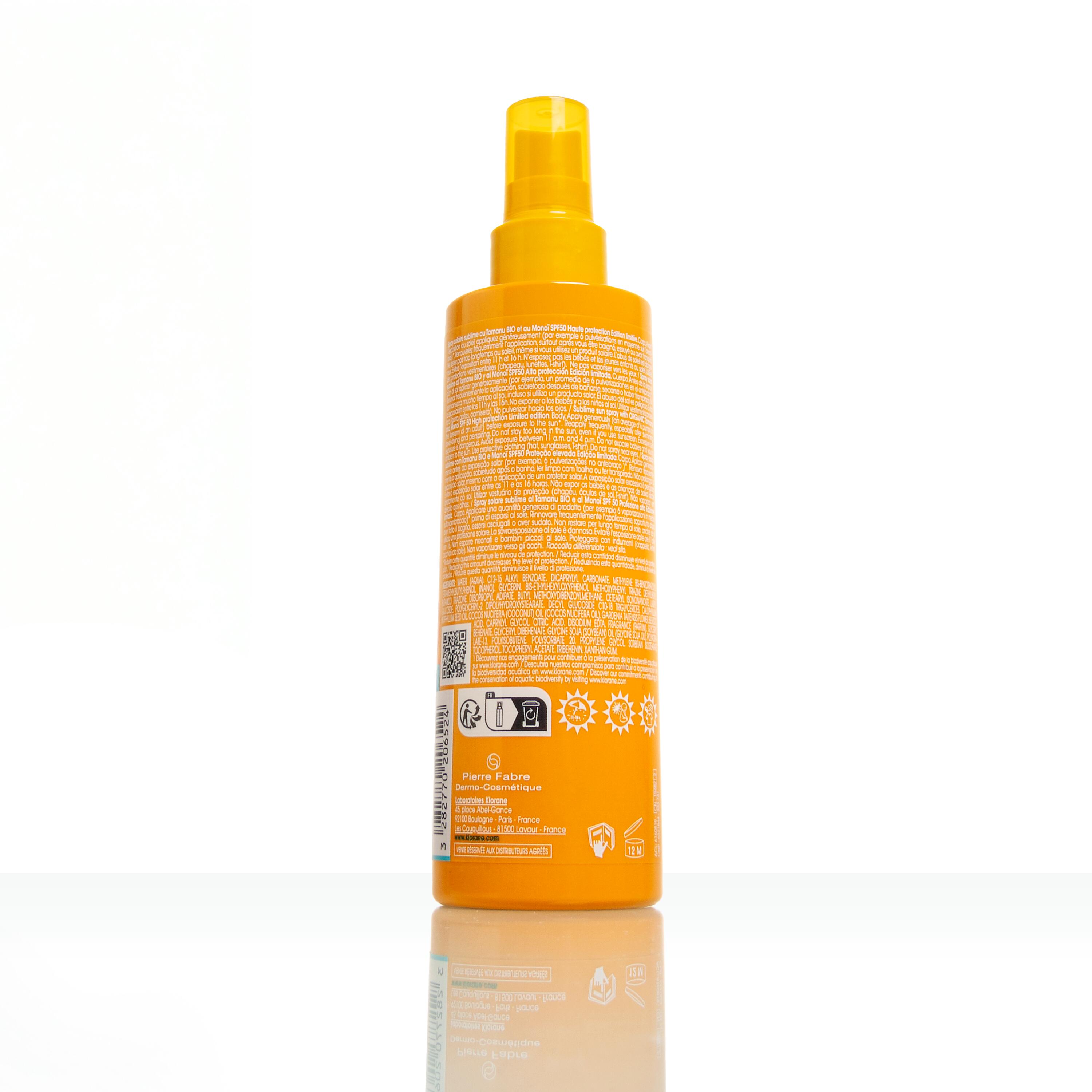Spray solar sublime SPF 50