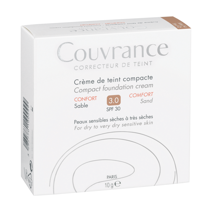 Couvrance Compact Διορθωτικό Make Up, Confort Sable