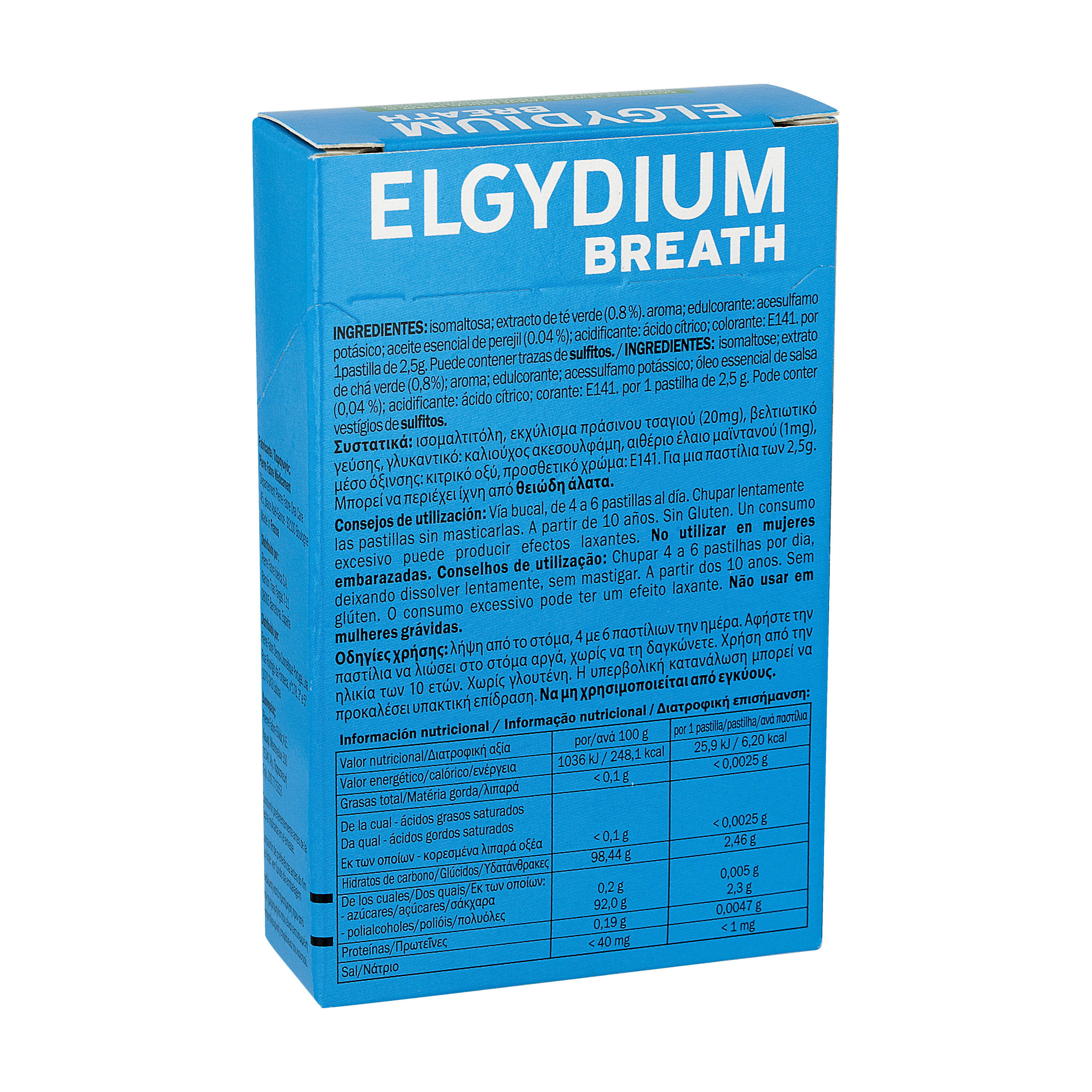 ELGYDIUM Fresh Pocket - pastilles mauvaise haleine