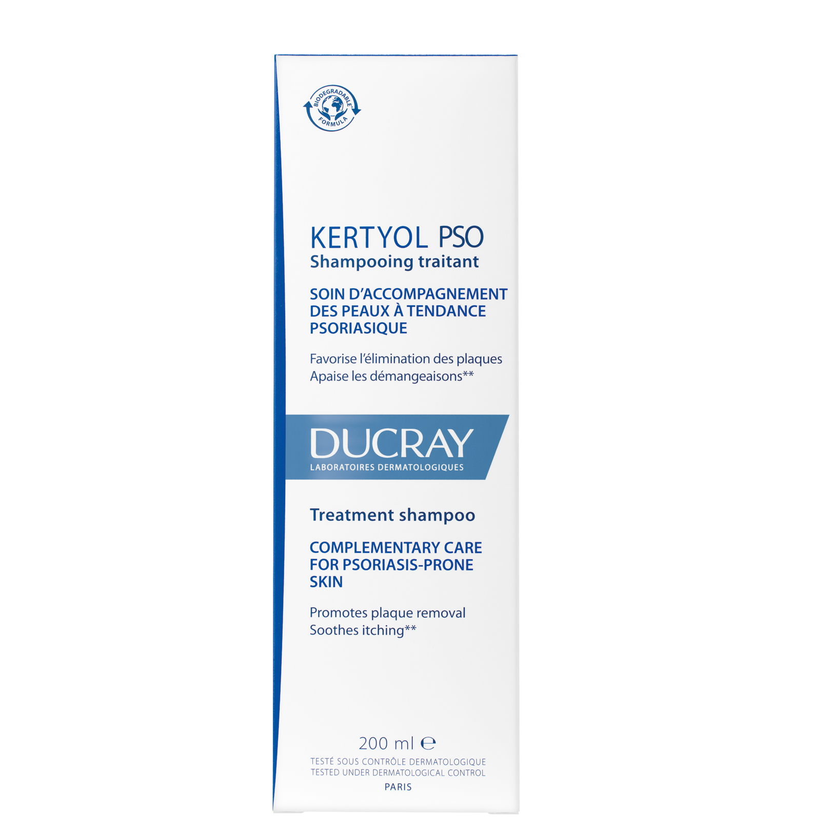 Ducray Kertyol P.S.O Champú reequilibrante pieles con psoriasis