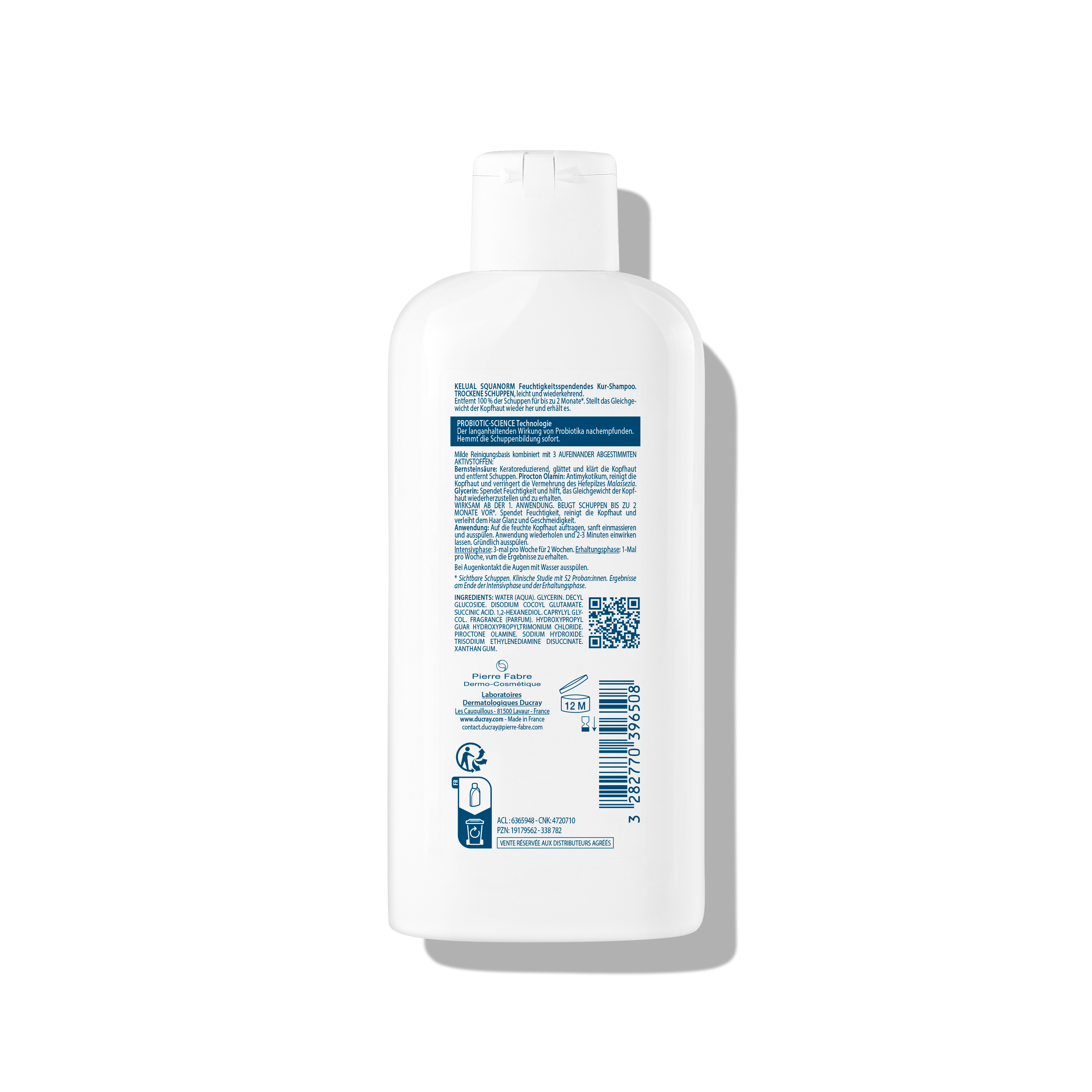 DUCRAY - KELUAL SQUANORM Kur-Shampoo Trockene Schuppen