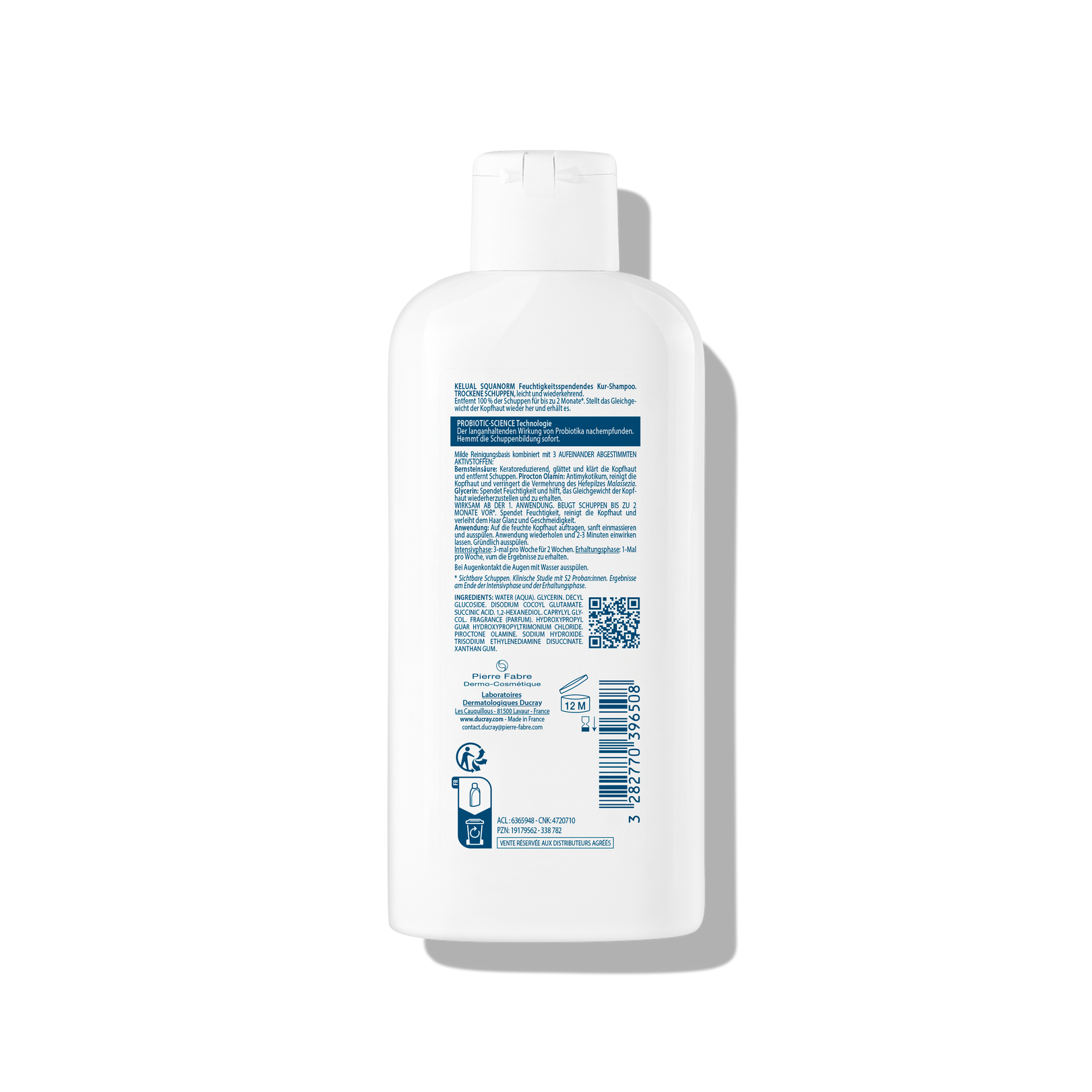 DUCRAY - KELUAL SQUANORM Kur-Shampoo Trockene Schuppen