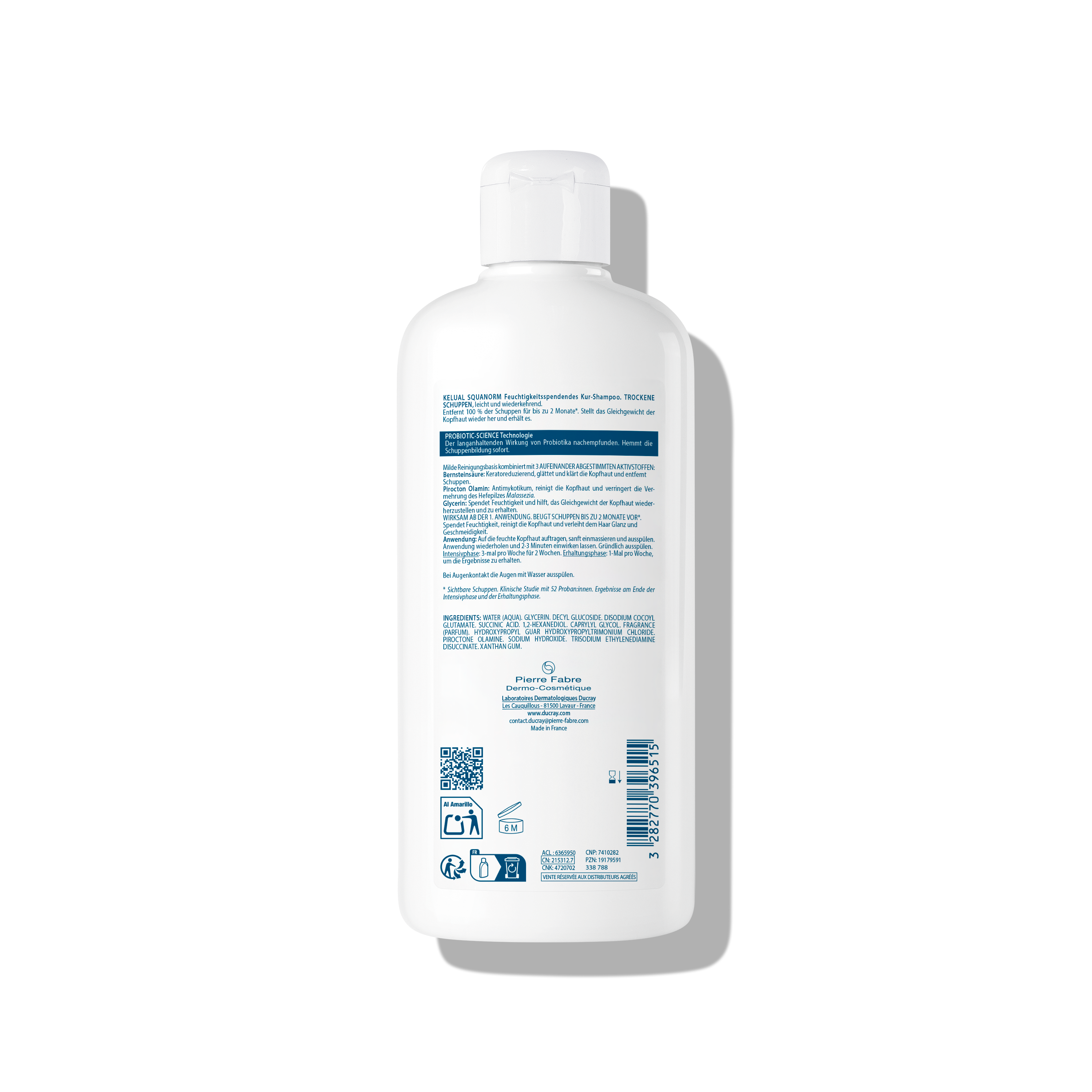 DUCRAY - KELUAL SQUANORM Kur-Shampoo Trockene Schuppen