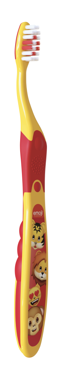  ELGYDIUM Brosses à dents, ELGYDIUM KIDS Emoji 2/6 ans - brosse à dents enfant