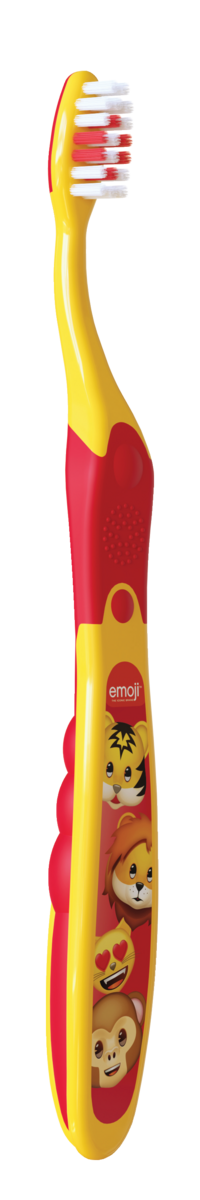  Szczoteczki do zębów ELGYDIUM, ELGYDIUM Emoji Kids szczoteczka do zębów dla dzieci w wieku od 2 do 6 lat
