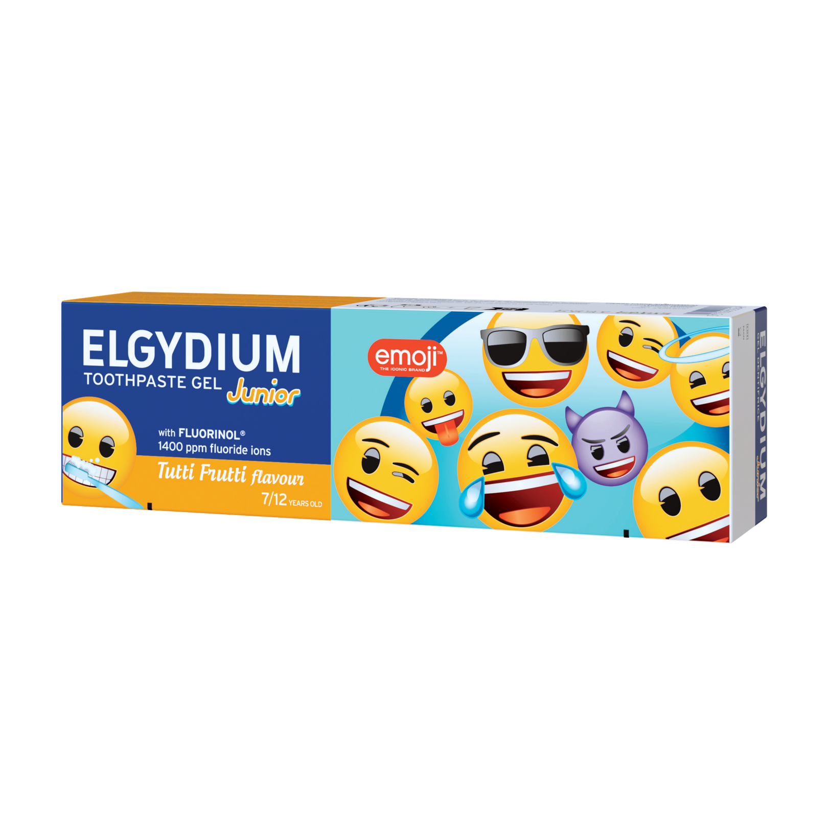 ELGYDIUM JUNIOR EMOJI ДЕТСКА ПАСТА ЗА ЗЪБИ 7-12г 50мл