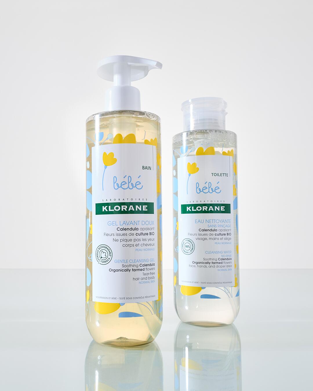 Klorane Baby Water Calendula 500ml - Soothing Refreshing Spray P