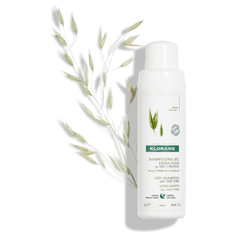 Shampoing sec au lait d'Avoine - Sans gaz