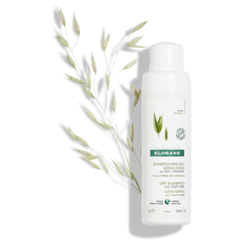 Routine Capillaire Shampoing sec au lait d'Avoine - Sans gaz