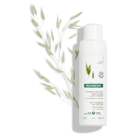 Shampoing sec au lait d'Avoine - Sans gaz