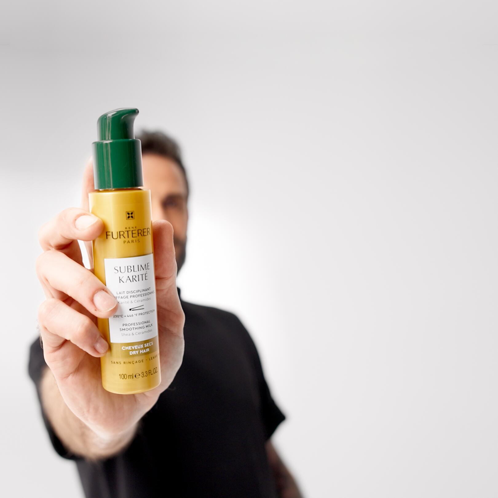 Lait disciplinant coiffage professionnel