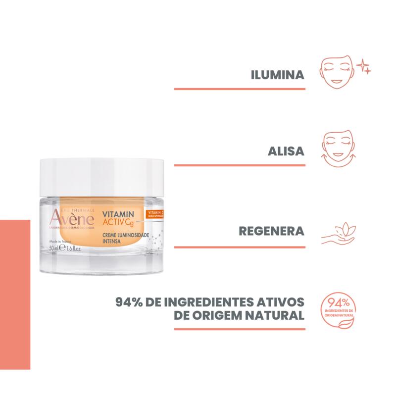 Creme luminosidade intensa