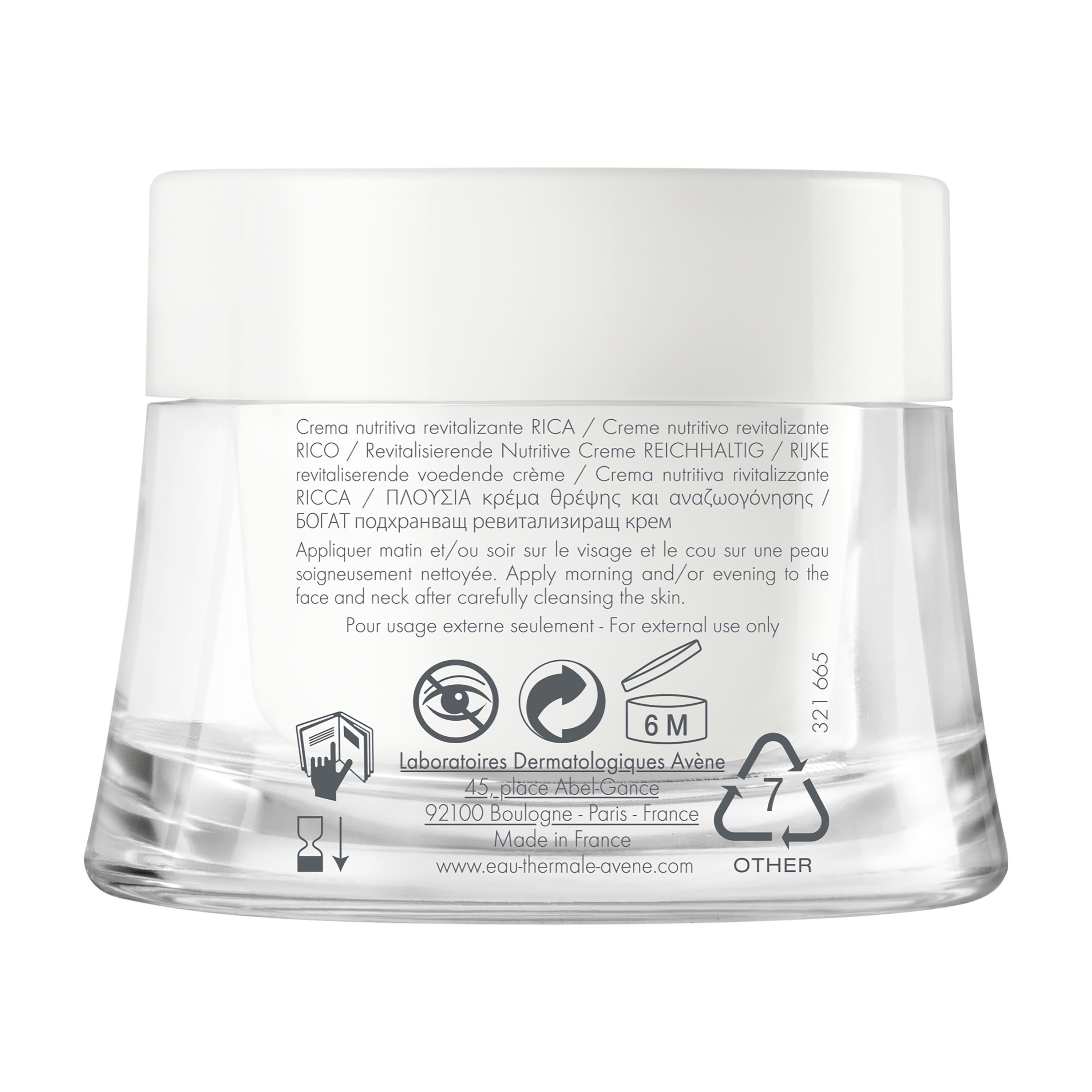 Revitalisierende Nutritive Creme Reichhaltig
