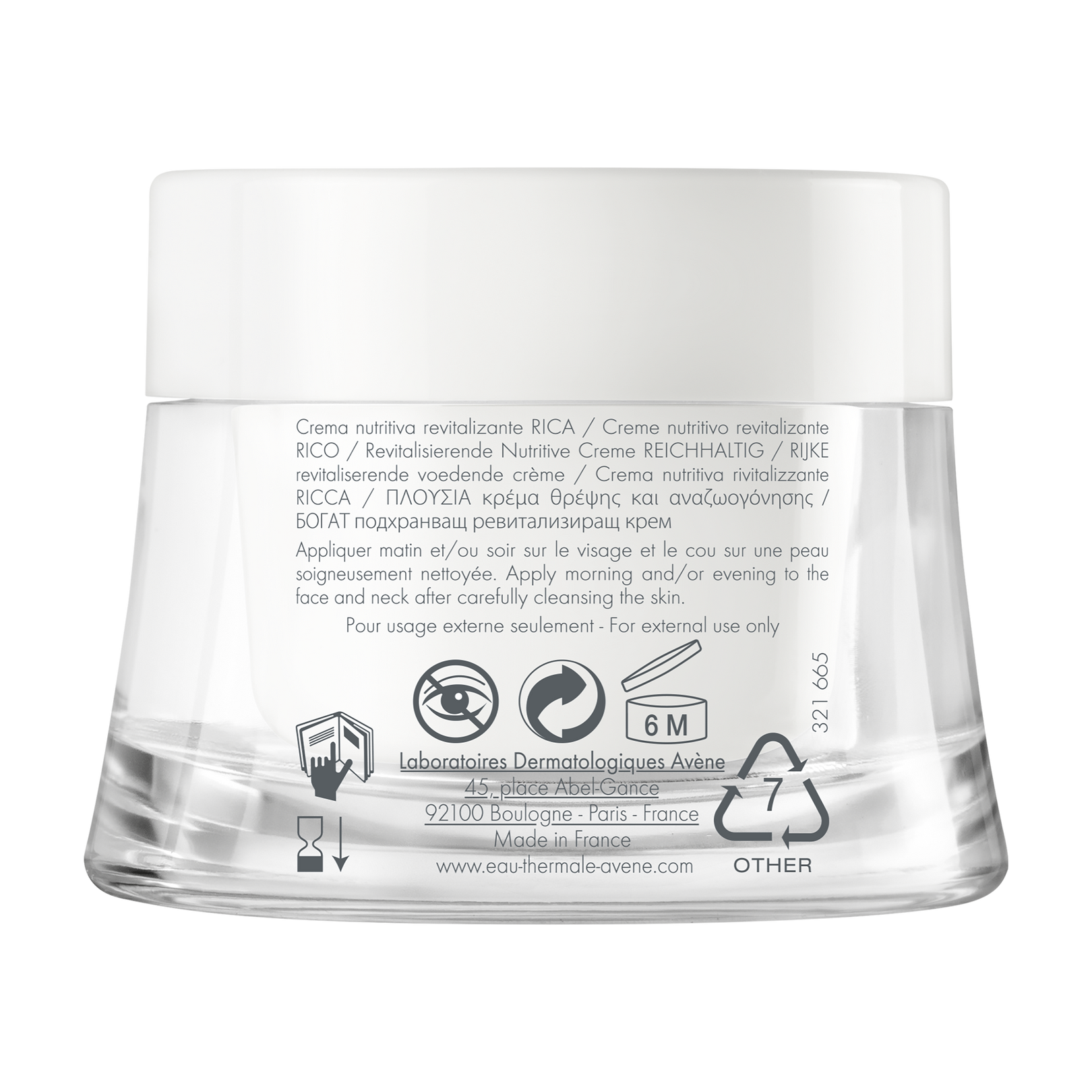 Revitalisierende Nutritive Creme Reichhaltig