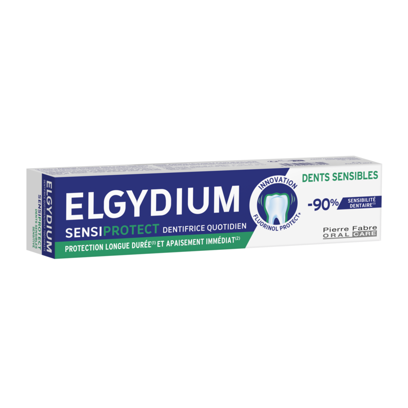 ELGYDIUM Sensiprotect - dentifrice quotidien - dents sensibles