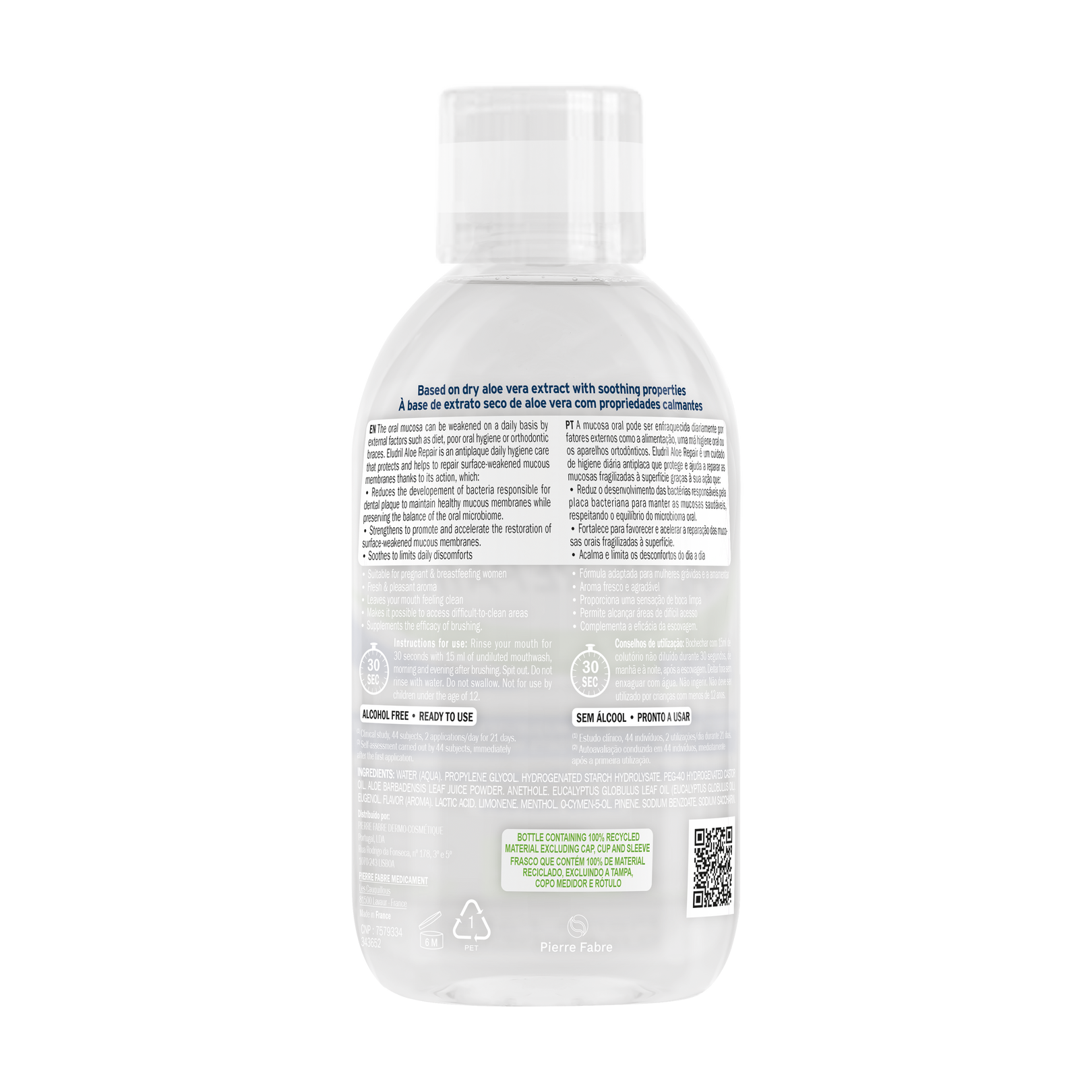 Eludril Aloe Repair - Colutório uso diário anti-placa 