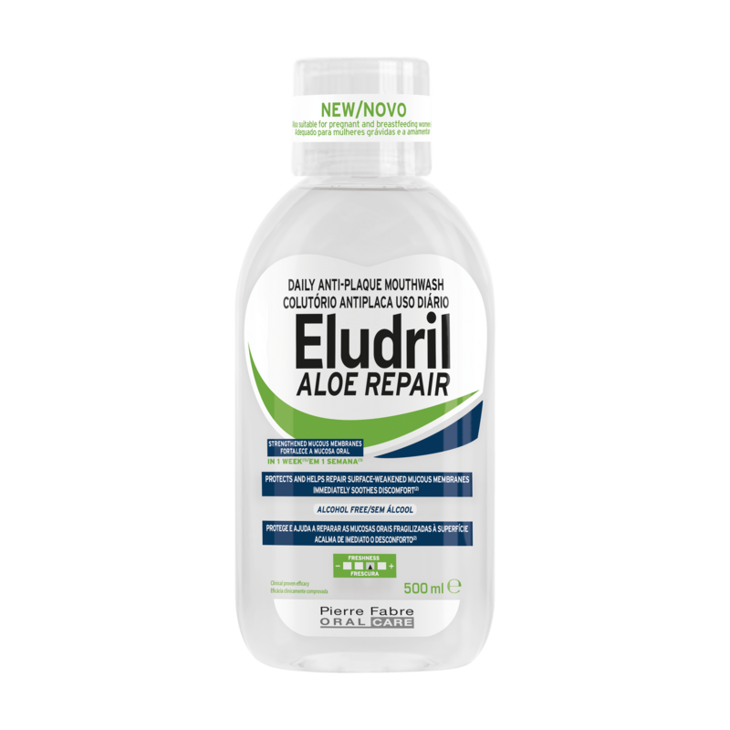 Eludril Aloe Repair - Colutório uso diário anti-placa 