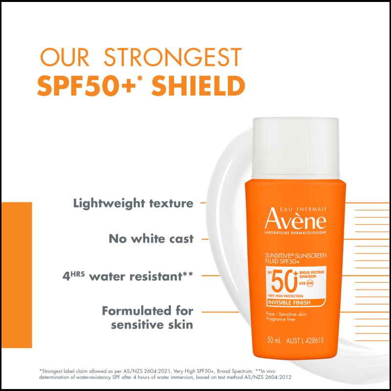 SUNSITIVE® SUNSCREEN FLUID SPF50+
