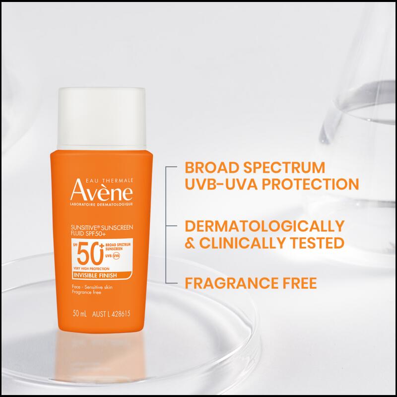 SUNSITIVE® SUNSCREEN FLUID SPF50+