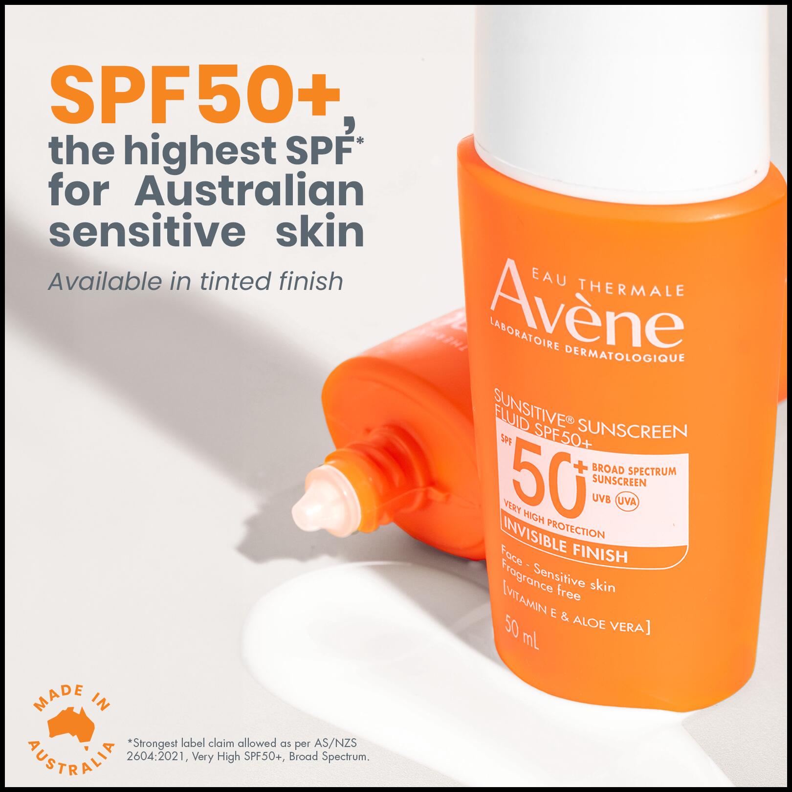 SUNSITIVE® SUNSCREEN FLUID SPF50+