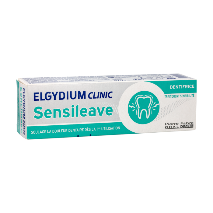 ELGYDIUM Clinic Sensileave - dentifrice sensibilité dentaire