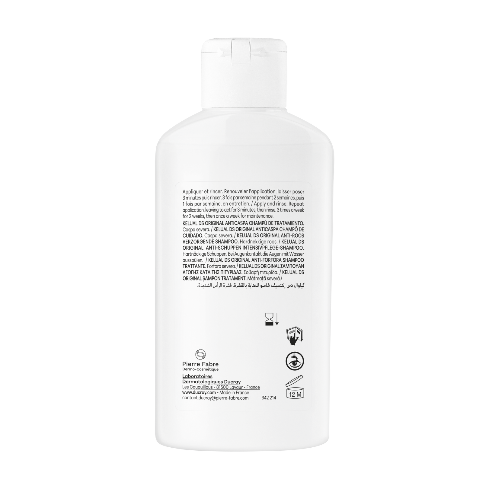 Shampoo til rød, irriteret hårbund med svær skældannelse