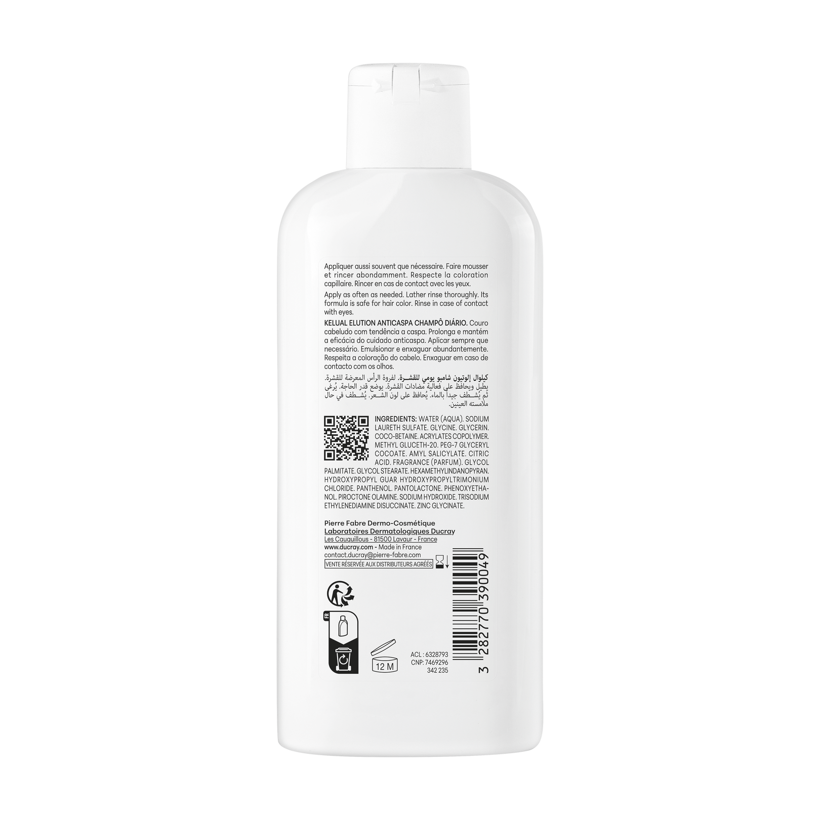 Kelual Elution anti-forfora shampoo quotidiano