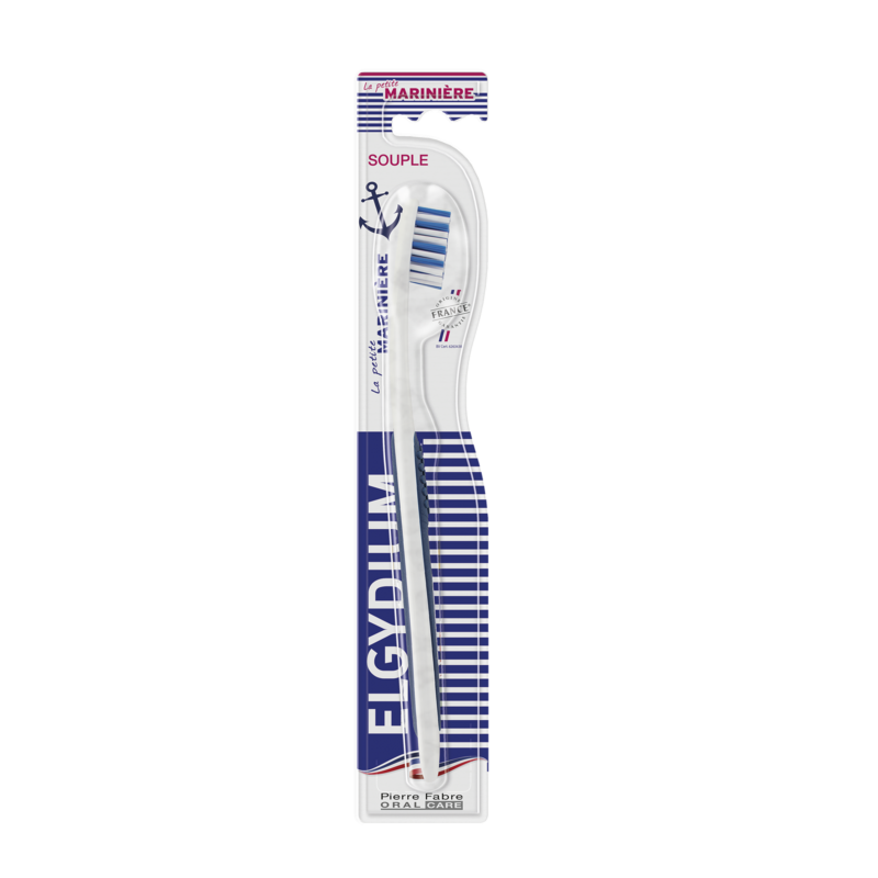 ELGYDIUM La Petite Marinière - brosse à dents française